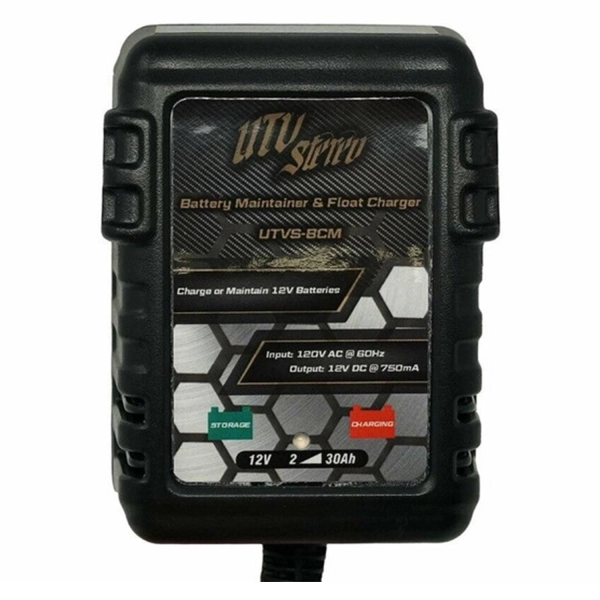 utv stereo 12 volt automatic battery charger maintainer 1